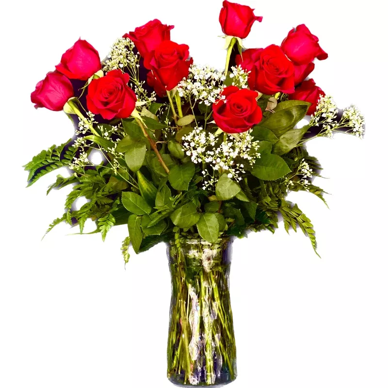 1 Dozen Red Roses