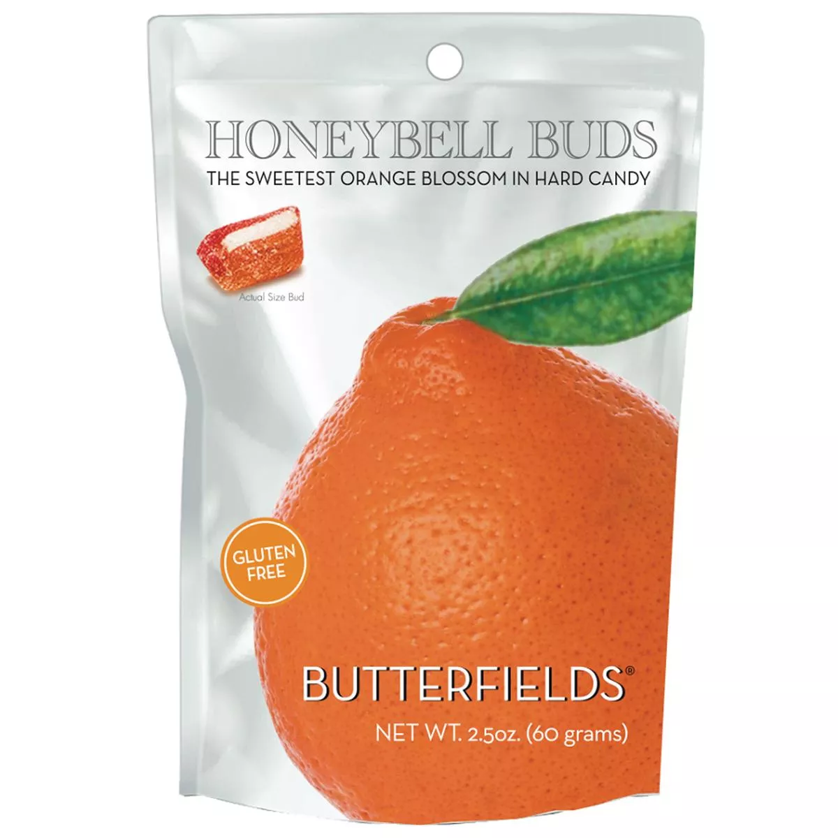 2-Pack 2.5oz Honeybell Orange Candy Made in USA