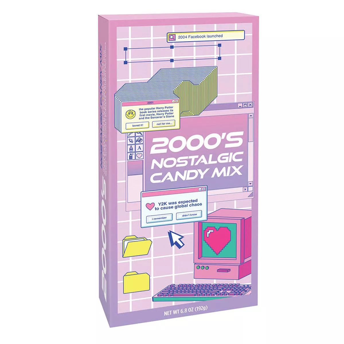 2000's Candy Nostalgia Boxes - 6ct