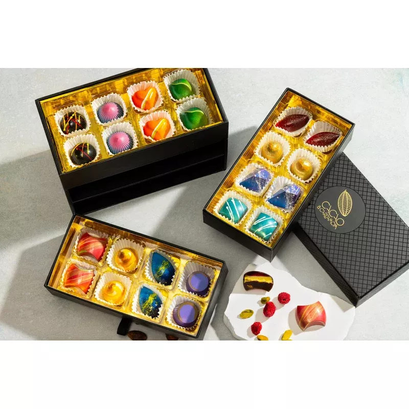 24 piece box corporate gift party favor custom chocolate