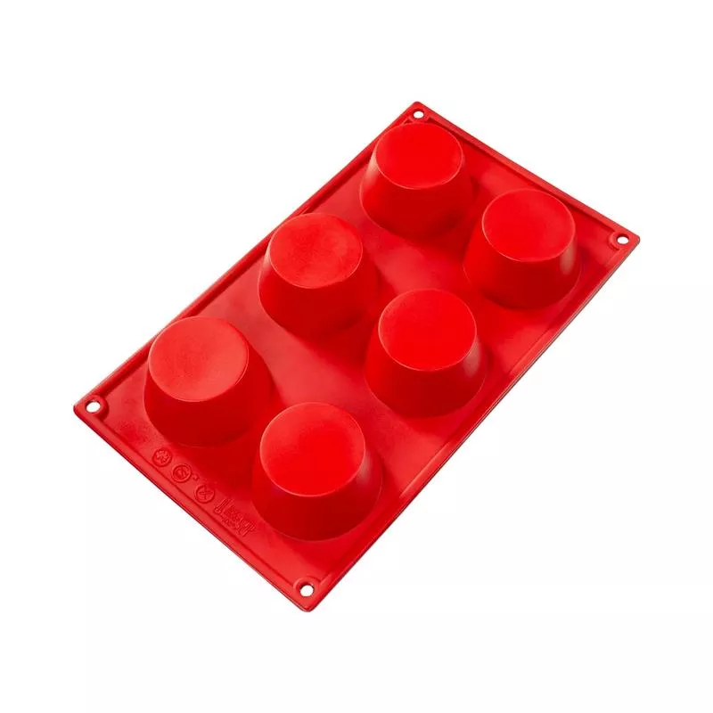 3.38 oz Muffin Silicone Baking Mold – Fat Daddio