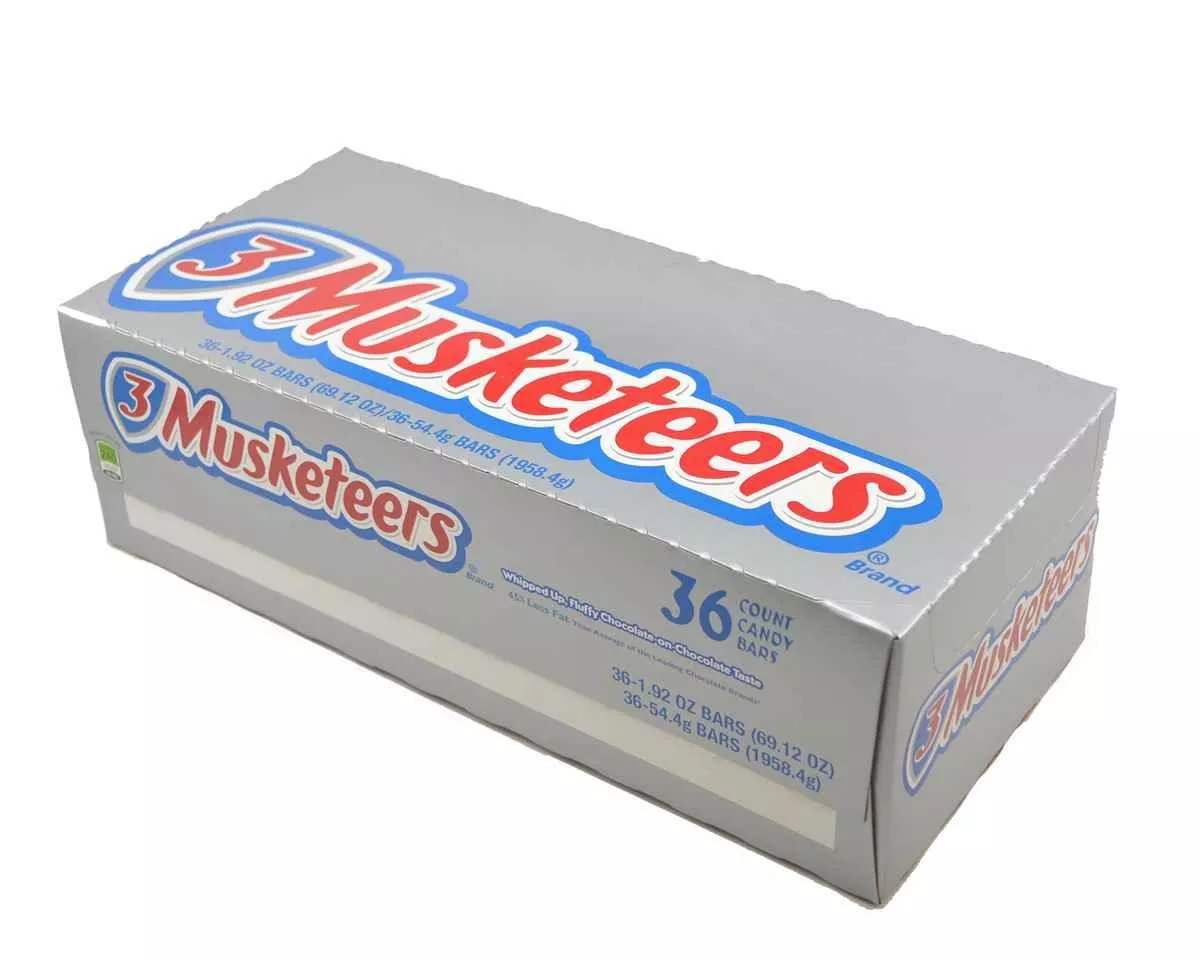 3 Musketeer Candy Bars - 36 / Box