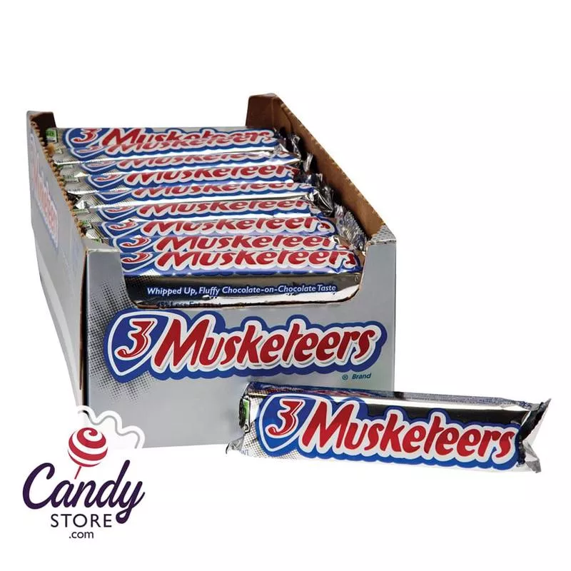 3 Musketeers Bars – 36ct