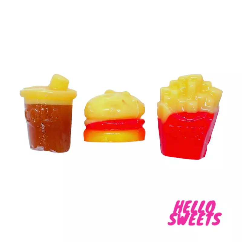 3D Fast Food Gummies (12oz Bag)