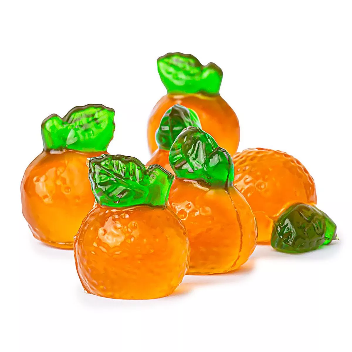 3D Gummy Filled Fruit Orange - 13.2lb Bulk