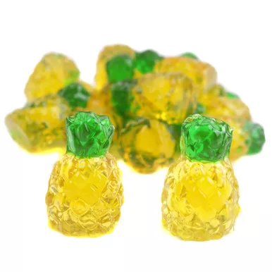 3D Gummy Filled Pineapples