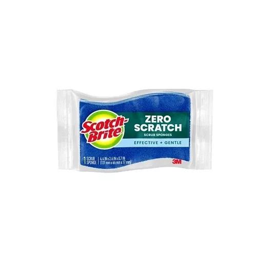 3m Food Services Trade Dept. Scotch Brite Non-scratch Scrub Sponge, 1 Count, 12 Per Case
