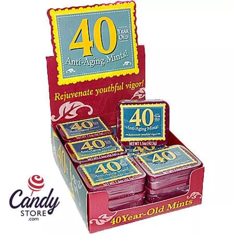 40 Year Old Anti-Aging Mints – 18ct