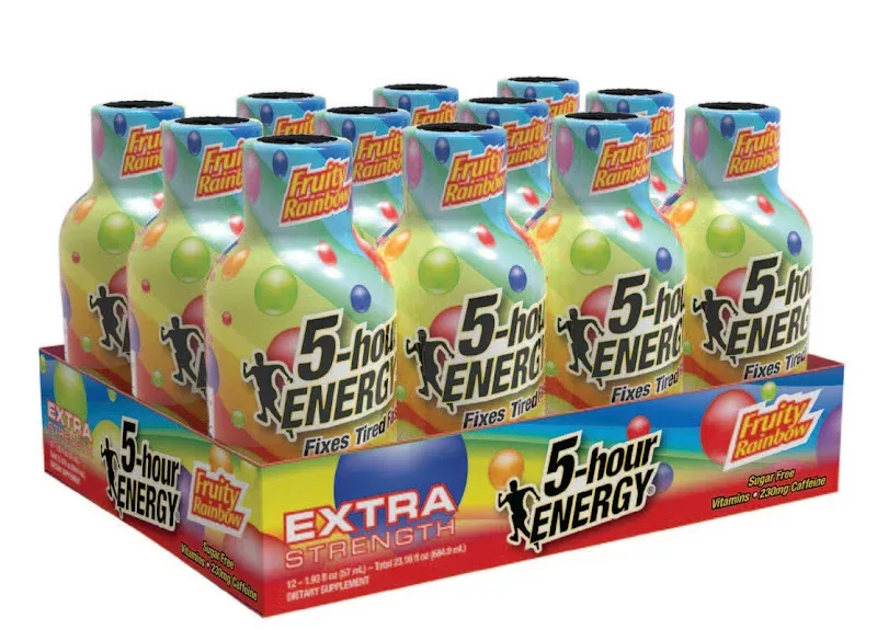 5-hour ENERGY Extra Strength Fruity Rainbow - 1.93 oz