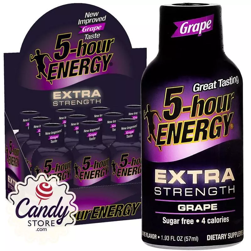 5-Hour Energy Extra Strength Grape – 12ct