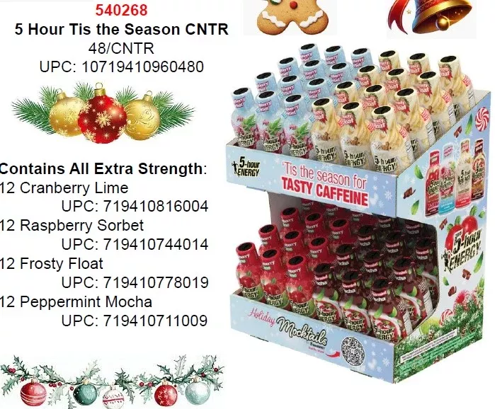 5-Hour Energy Tis the Season Extra Strength - 48ct