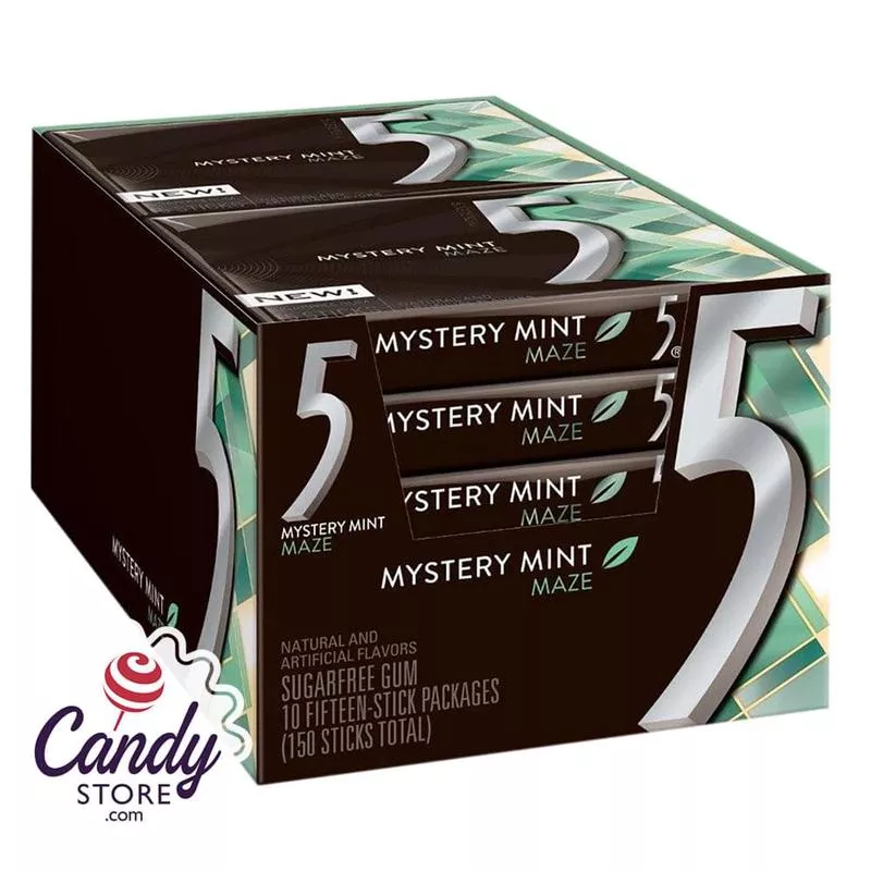 5 Maze Mint Gum – 10ct