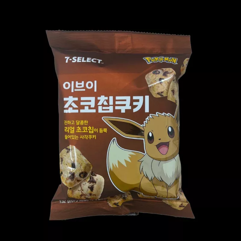 7/11 Eevee Chocolate Chip Cookies (Korea) 132g