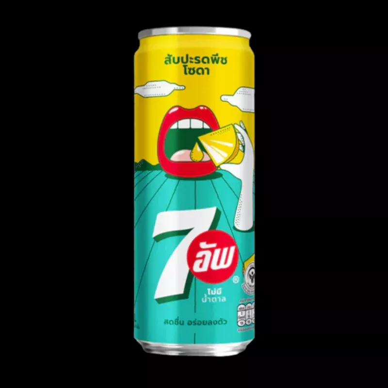 7 Up Pineapple Peach (Thailand)
