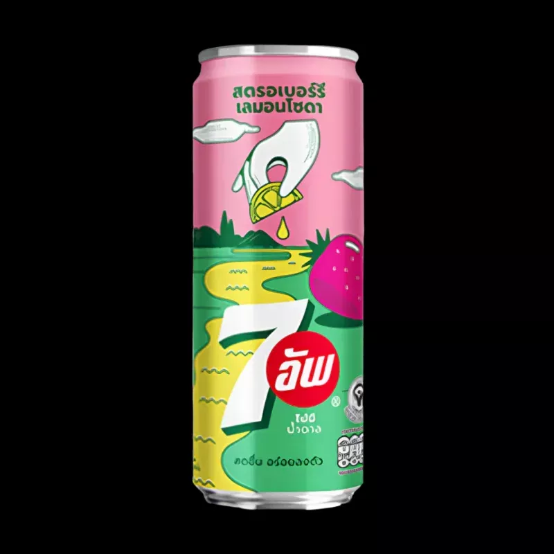 7 Up Strawberry Lemonade (Thailand)
