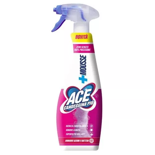 Ace Bleach Plus Spray Floral Harmony, Candeggina Piu + Mousse, 690 ml