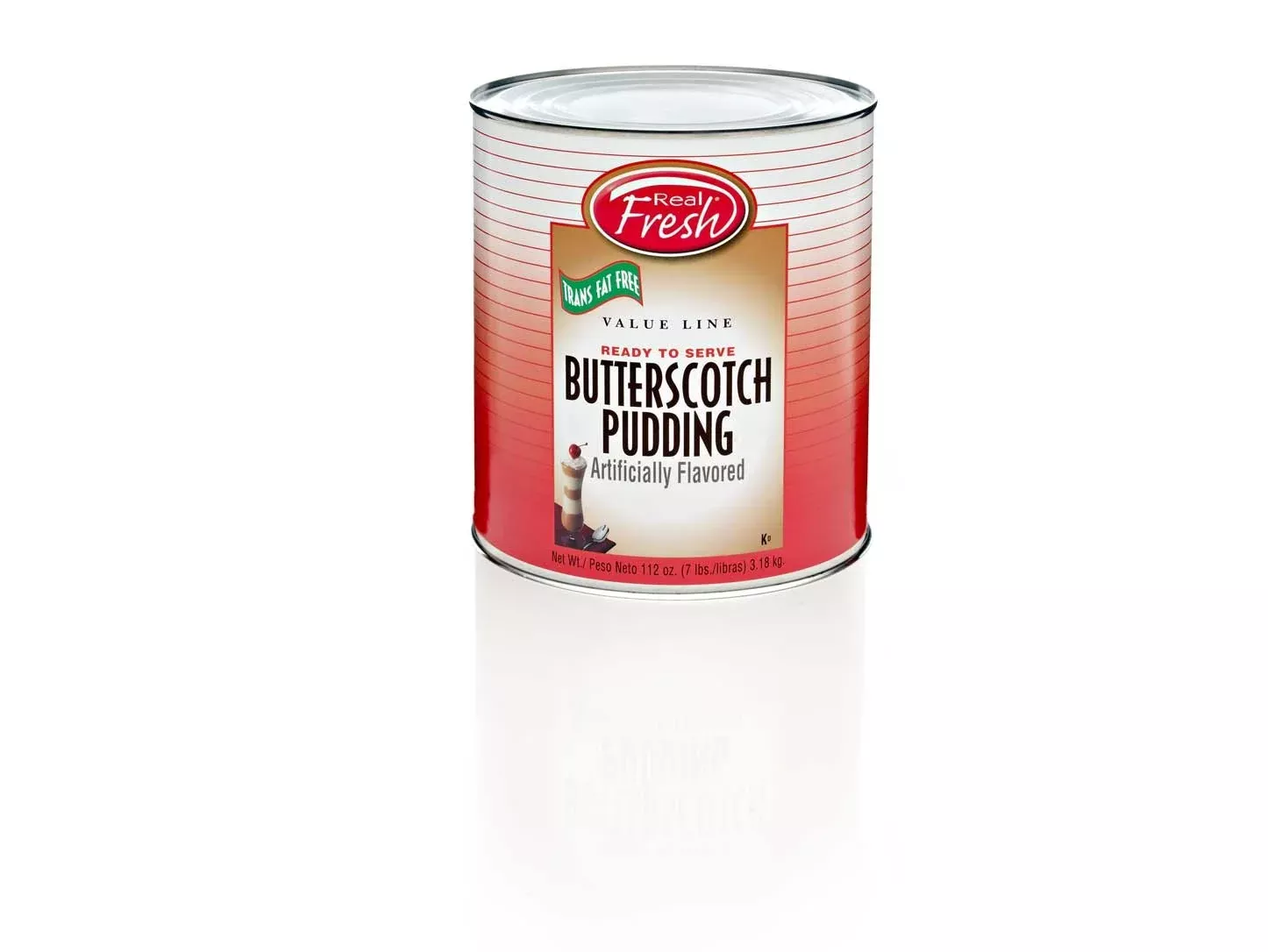 Afp Advanced Food Products Llc. Real Fresh Trans Fat Free Butterscotch Pudding Case 7 Pound Each - 6 Per Case