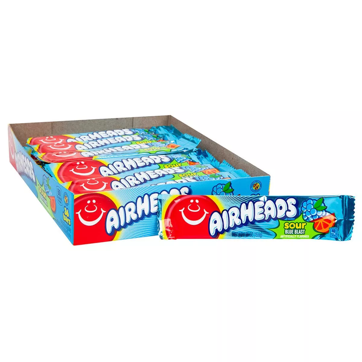 Airheads Sour Blue Blast - 36ct