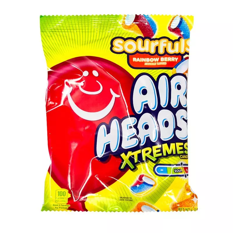 Airheads Xtremes Sourful Rainbow Berry – 3.8oz