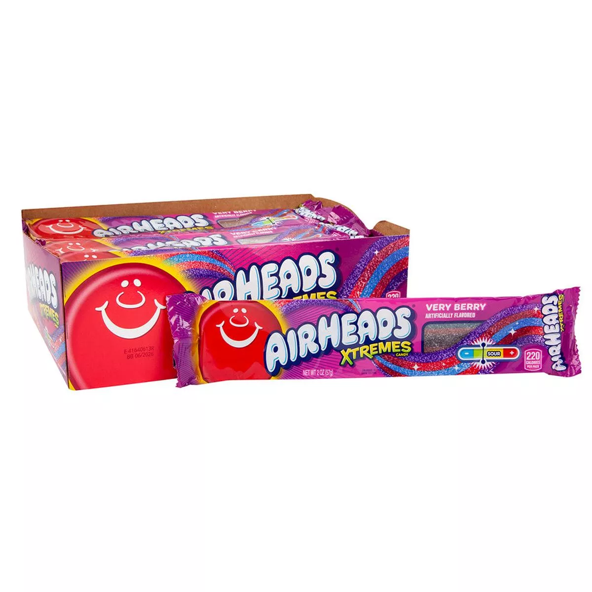 Airheads Xtremes Very Berry Belts - 18ct