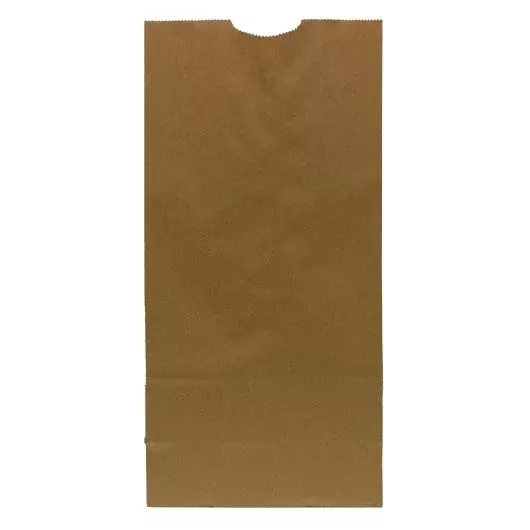 Ajm Packaging Ajm 16# Narrow Base Kraft Bag, 500 Count