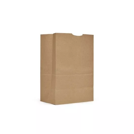 Ajm Packaging Ajm Bag Narrow Base 52# Kraft 1/6 Bbl, 500 Count
