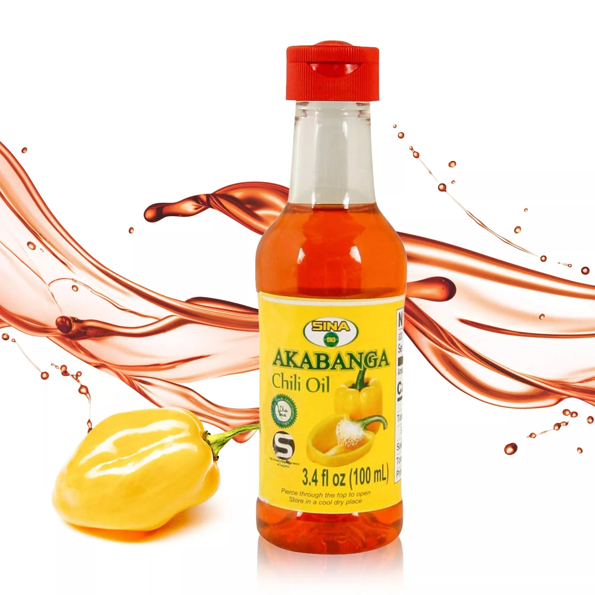 Akabanga Extra Hot Chilli Sauce (Spicy) 100 Ml / 3.38 Oz