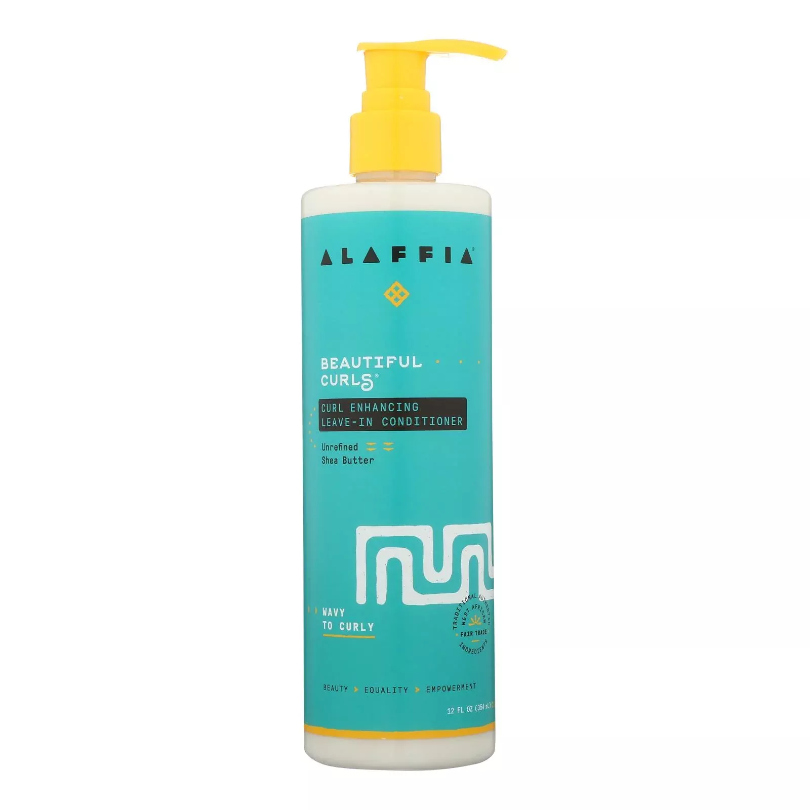 Alaffia - Conditioner Curl Enh Leave In - 1 Each-12 Fluid Ounce