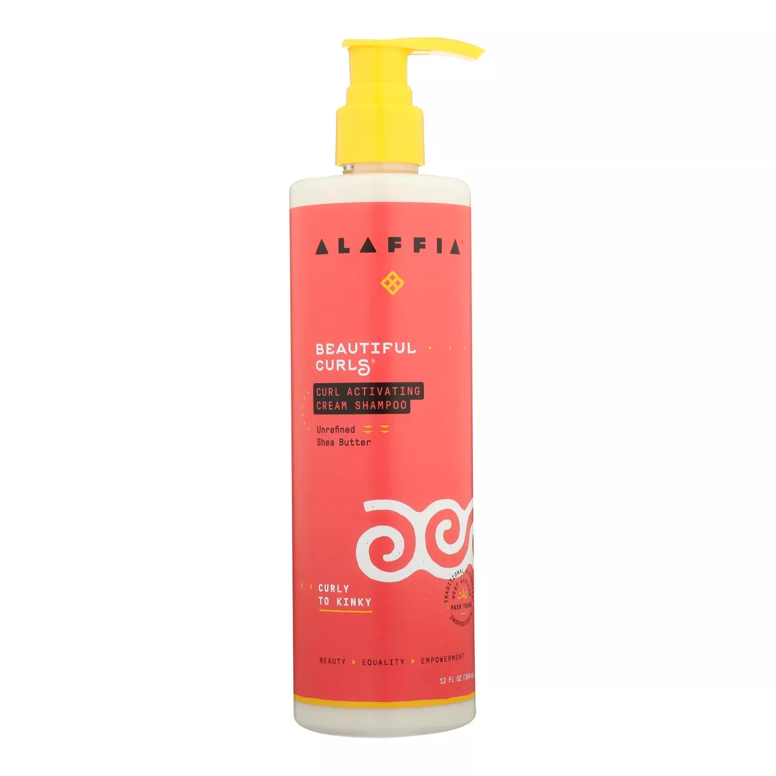Alaffia - Shampoo Curl Activating - 1 Each-12 Fluid Ounce
