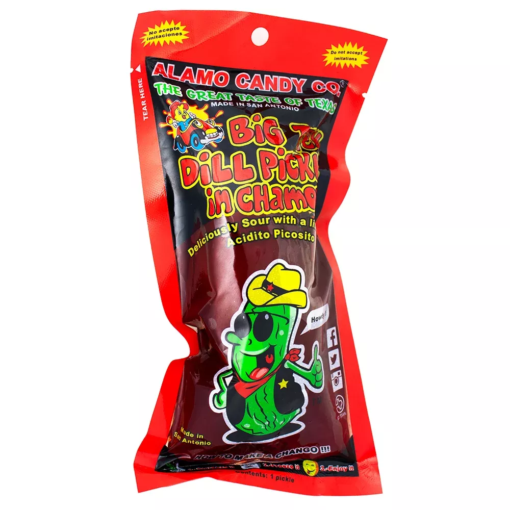 Alamo Big Tex Chamoy Dill Pickle - 1 Piece