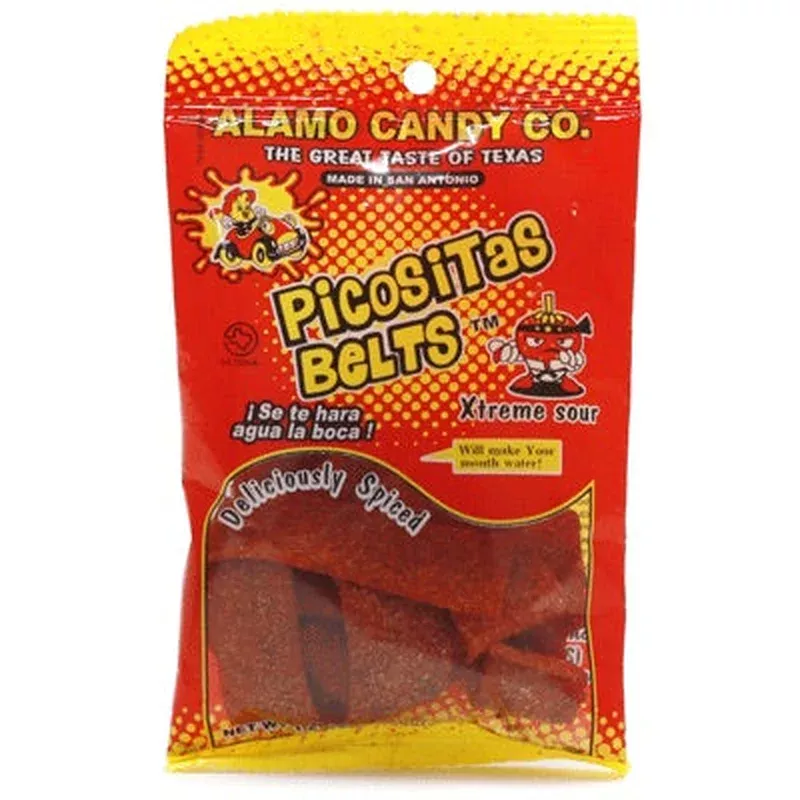 alamo candy picositas belts – xtreme sour with chili (1. 5oz)