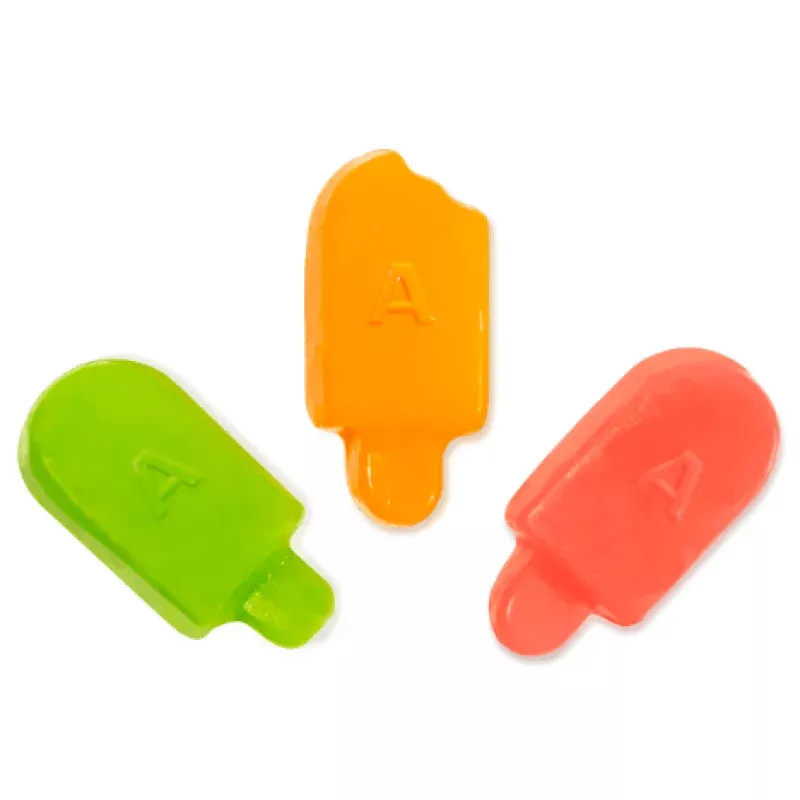 Albanese 50455 Sherbet Gummi Ice Pops 5lb