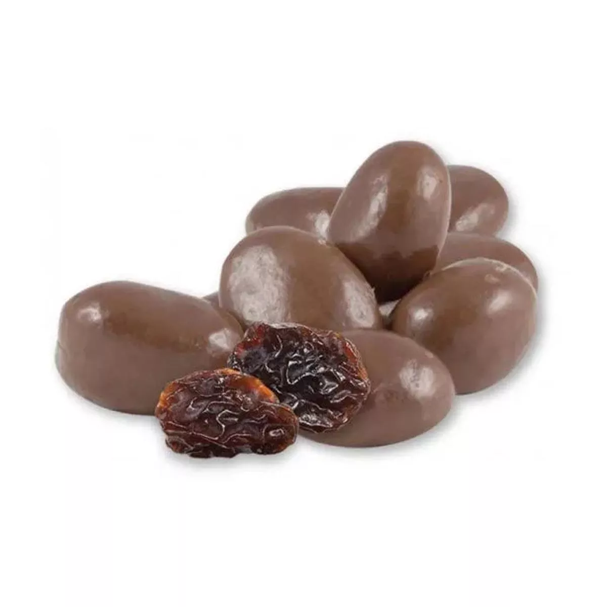 Albanese Milk Chocolate Covered Raisins Candy - Jumbo: 10LB Case