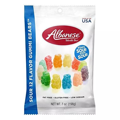 Albanese Sour Bear Peg Bag 7 oz Single Bag
