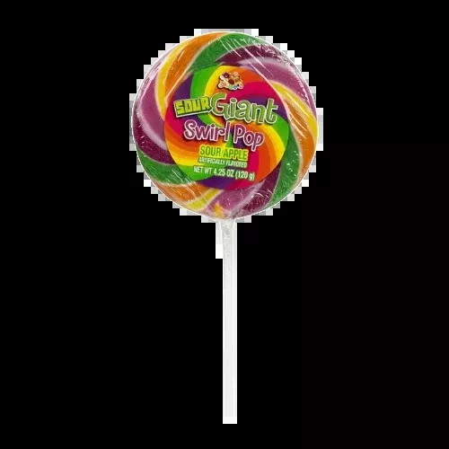 Albert's Giant Sour Swirl Pop 4.25 oz.