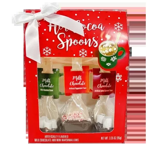Albert's Hot Cocoa Spoons 3 count 3.35 oz. Box