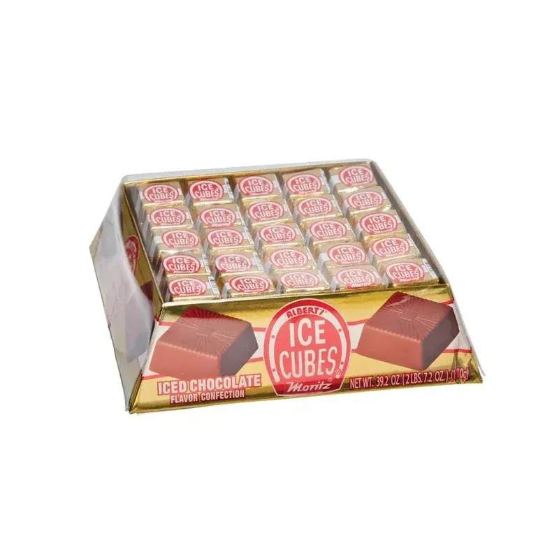 albert’s ice cubes ice chocolate: 100-piece display