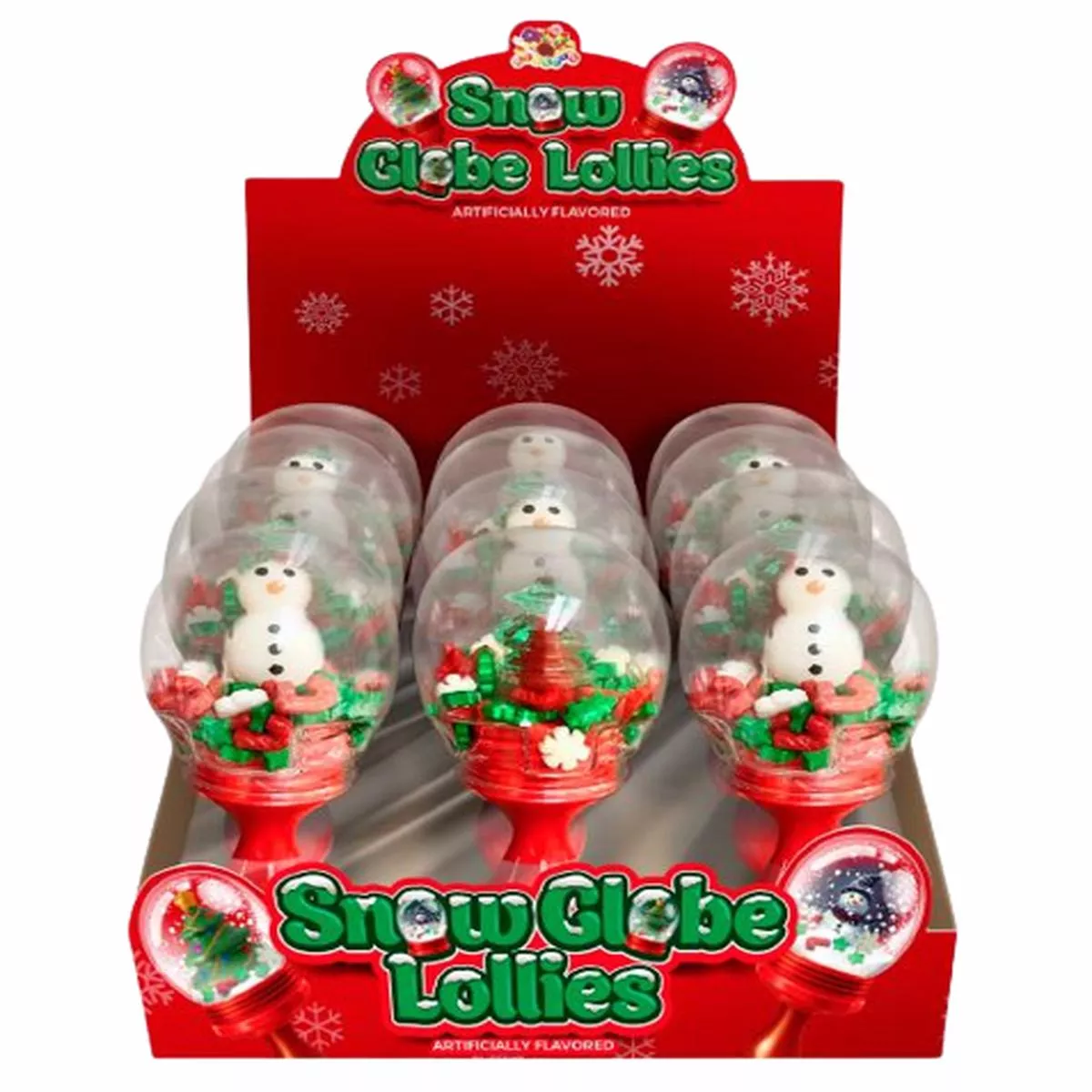 Albert 's Snow Globe Lollies Tree or Snowman 0.63 oz.