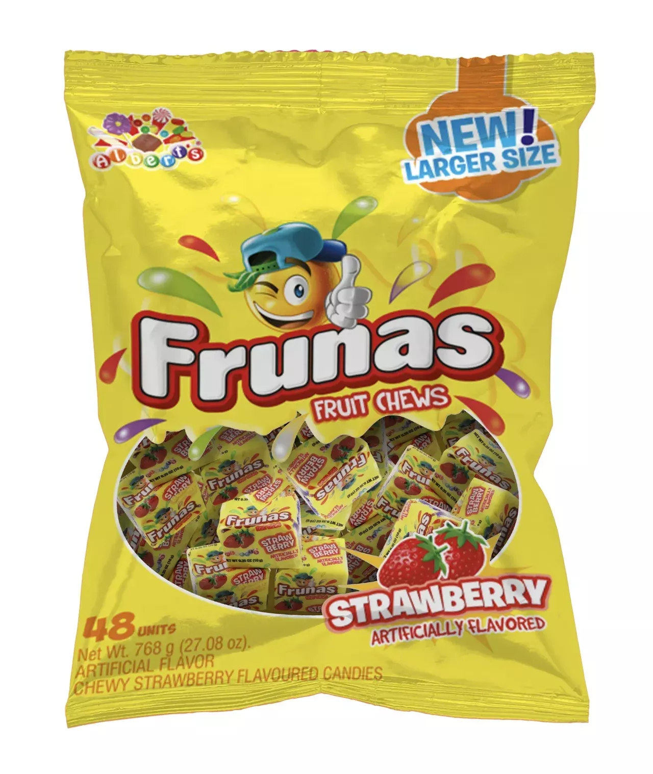 Alberts Frunas Strawberry 48ct