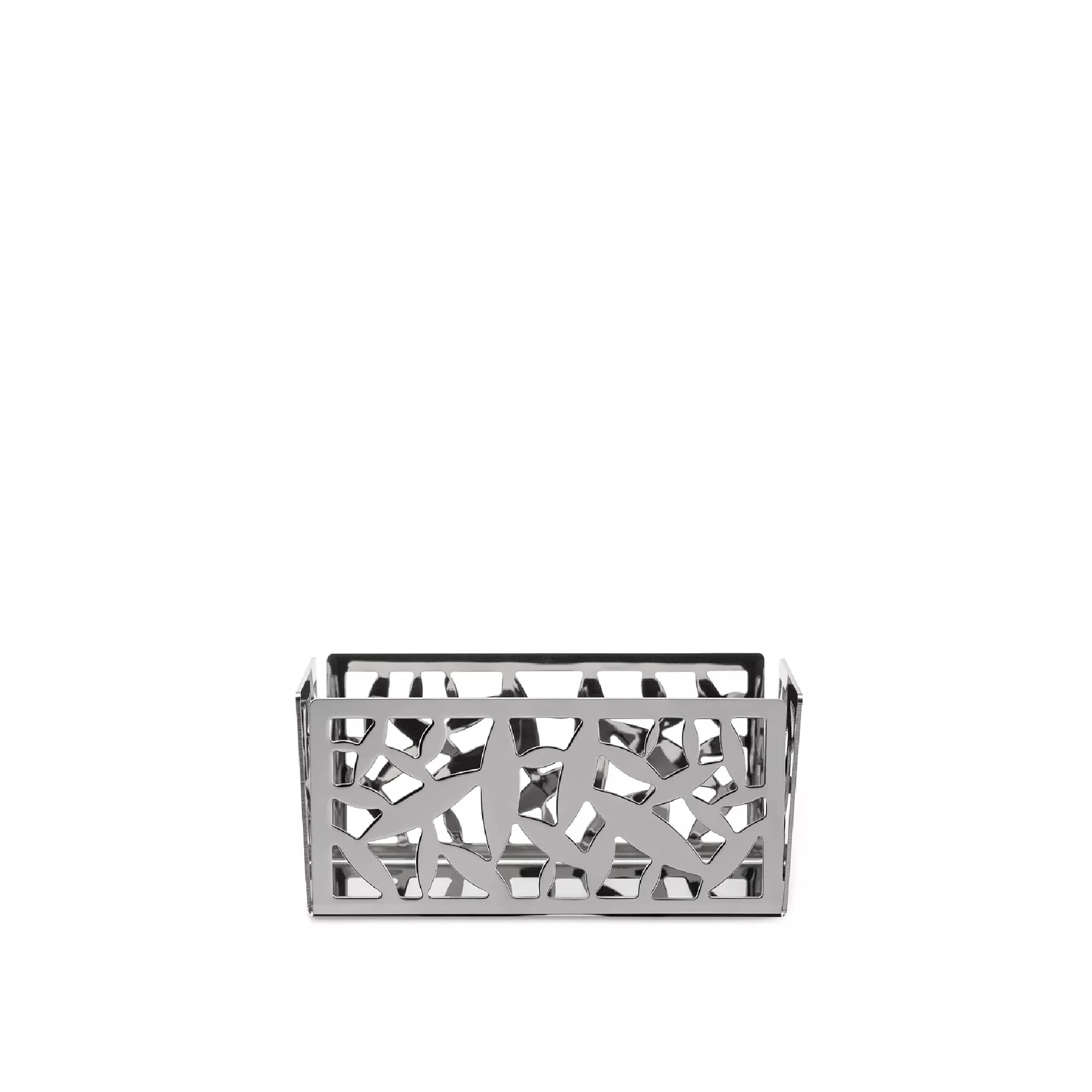 Alessi Holde Cactus Tea/Sugar Bags Holder, Silver