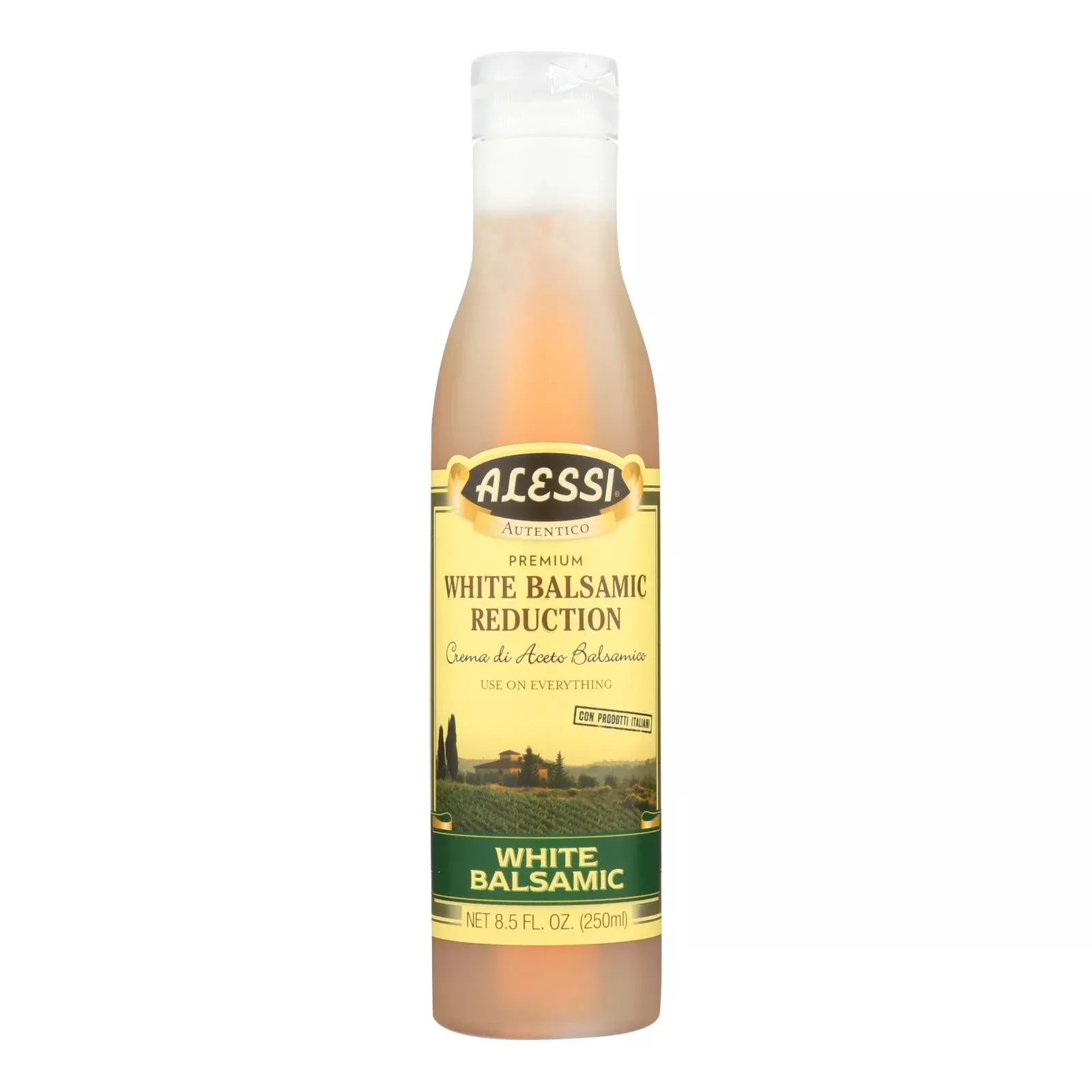 Alessi - Reduction - White Balsamic - Case of 6 - 8.5 FL Ounce.