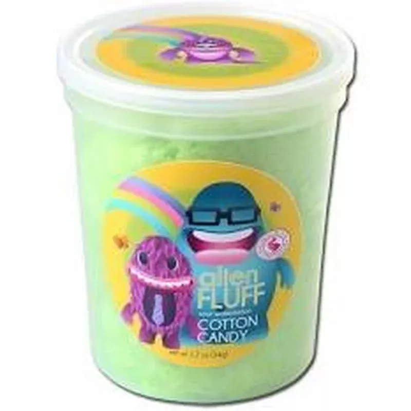 alien fluff sour watermelon cotton candy (1. 75oz)