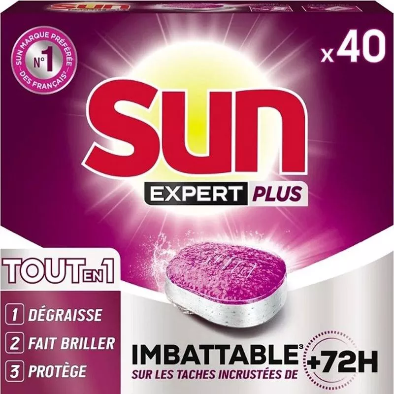 all-in-1 expert plus dishwasher tablets 40pcsun (#127301)