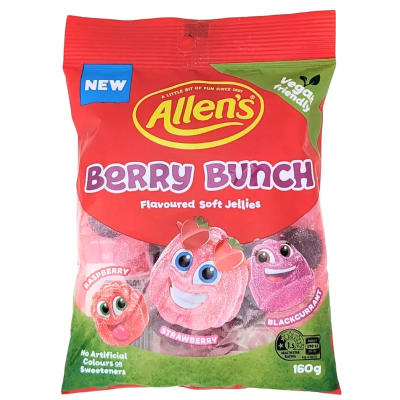Allen’s Berry Bunch (Australia) – 160g