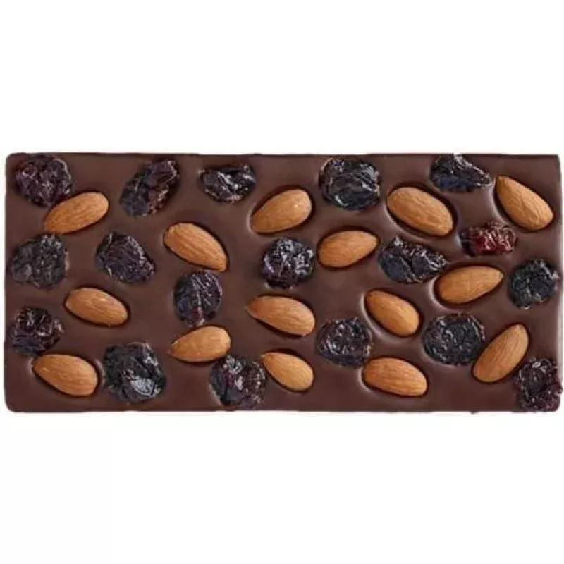 Almond Cherry Dark Chocolate Bar
