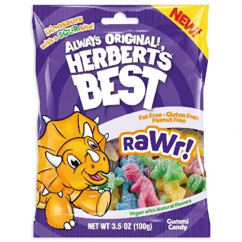 Always Original Herbert’s Best Sour Dinos