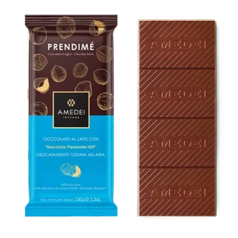 amedei prendim milk chocolate w/ hazelnuts 150g