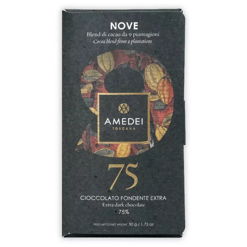 amedei signature nove chocolate 75%