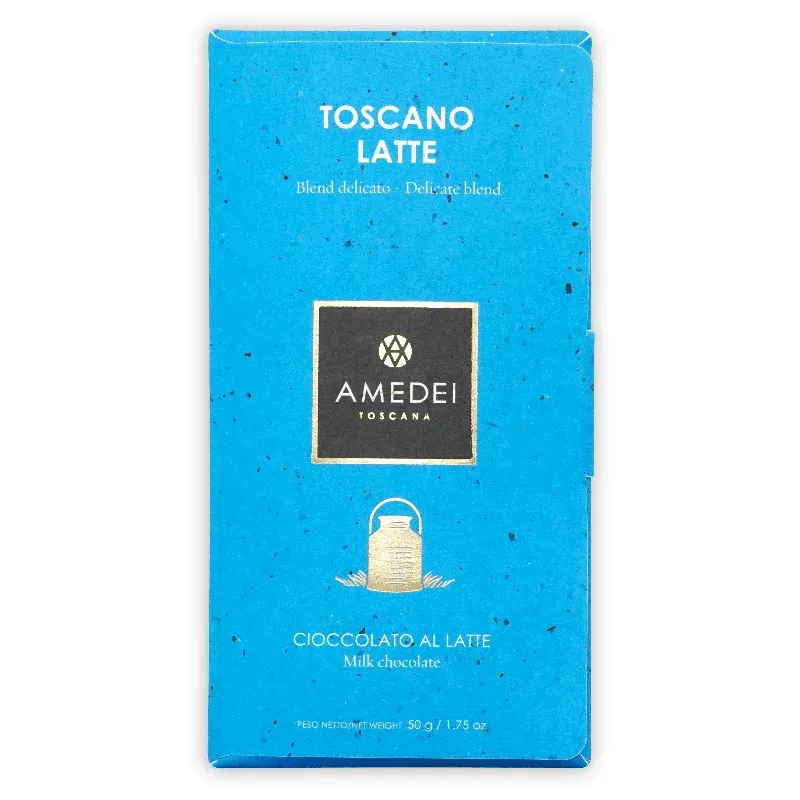 amedei toscano brown latte milk chocolate 32%