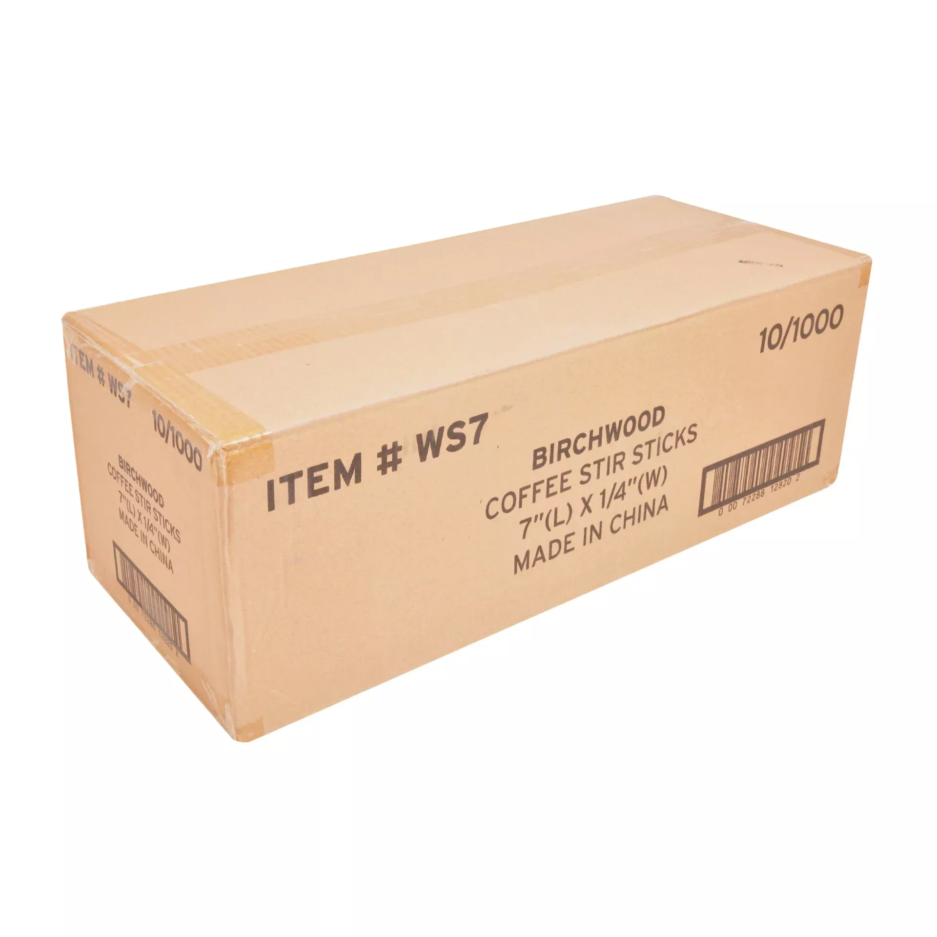 Amercare Royal 7" Wood Stir Sticks - 10/1000 - 10 Per Case